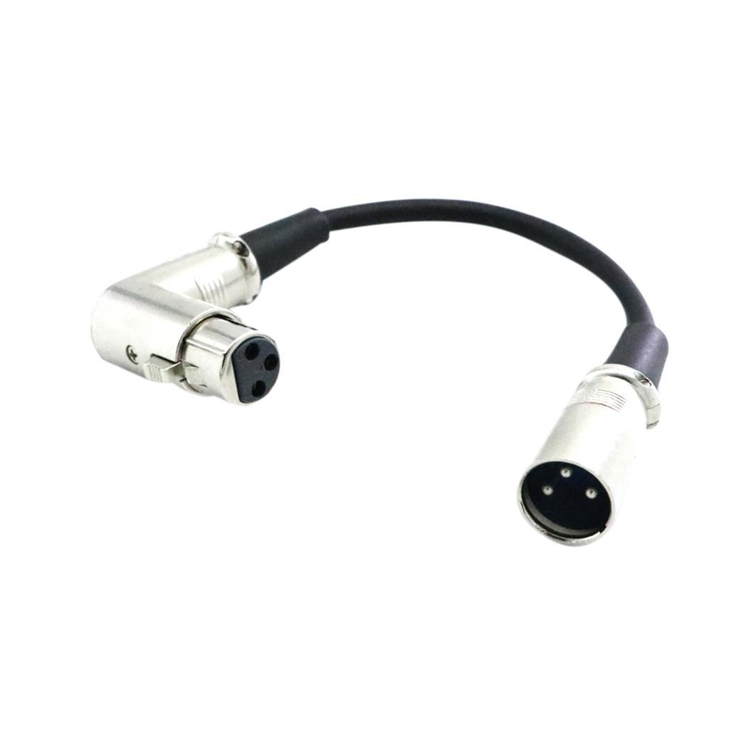 5X 3 Pin  XLR Male to Female Extension Cable for Microphone Mic Cable