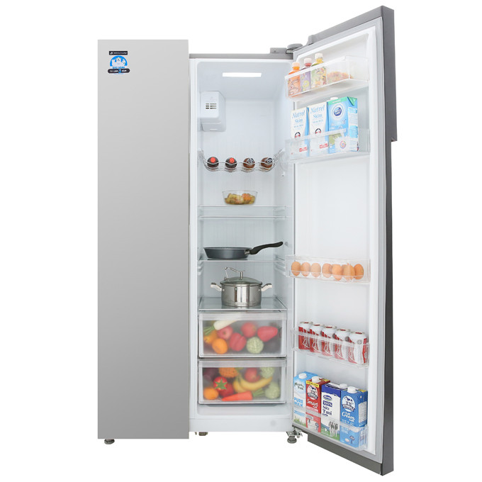 Tủ lạnh Midea MRC-690SS - inverter, 584 lít