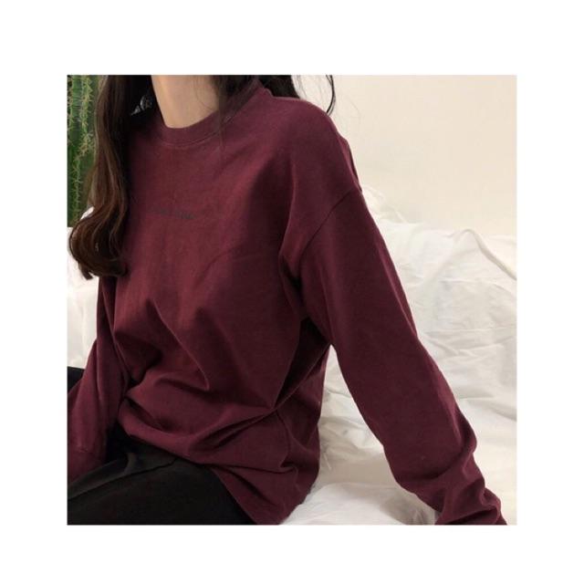 ÁO THUN TAY DÀI OVERSIZE FORM RỘNG CÁ TÍNH