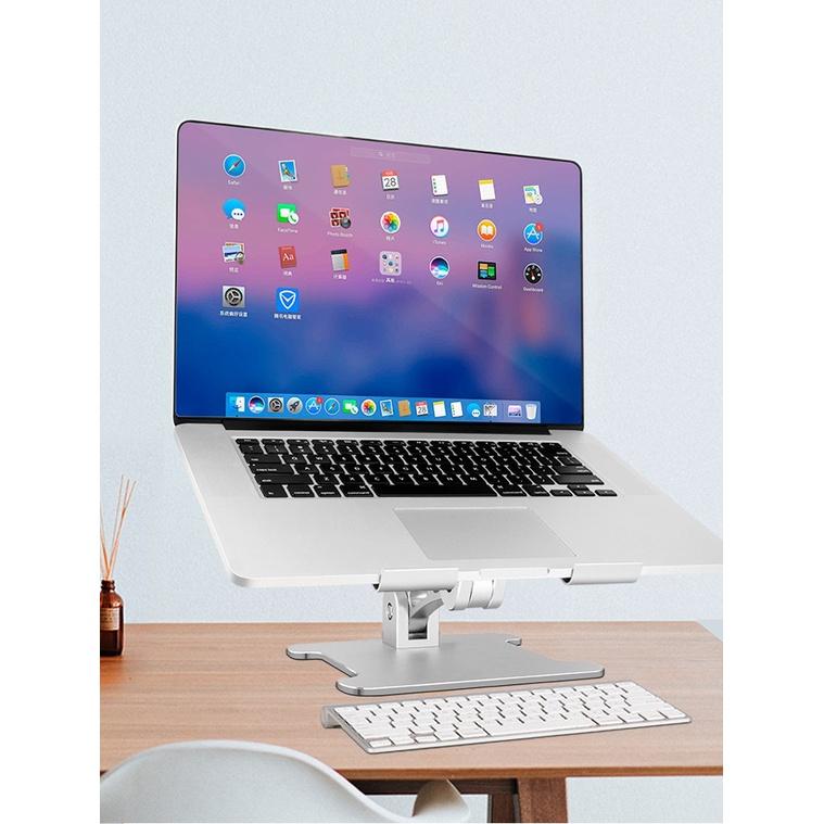 Giá đỡ nhôm MT99 cho iPad, Laptop, Macbook điều chỉnh độ cao, gấp gọn, size lớn.
