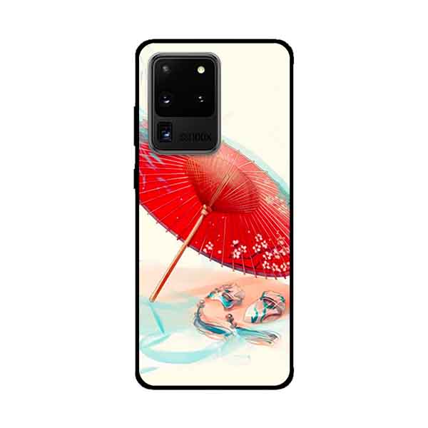 Ốp Lưng Dành Cho Samsung Galaxy S20 Ultra mẫu Ô Mùa Hè - Hàng Chính Hãng