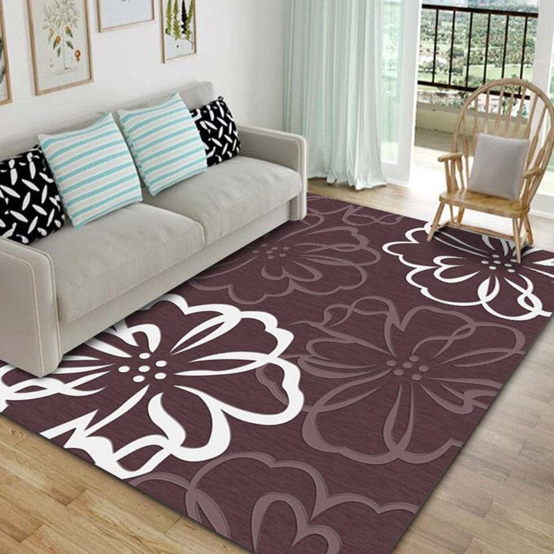 Thảm Trải Sàn Phong Cách Bắc Âu Hiện Đại Đơn Giản Trang Trí Nhà Cửa