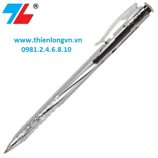 Combo 5 cây bút bi Thiên Long - TL027 màu đen