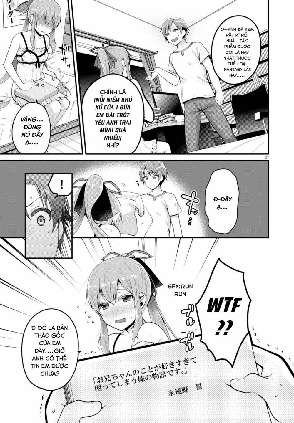 em gái tôi là một tiểu thuyết gia chapter 1 32