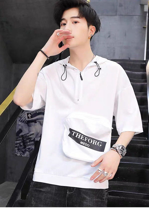 Áo thun Nam, áo cánh dơi Nam Nữ có túi phía trước năng động, trẻ trng chất vải cotton cao cấp dễ phối đồ phù hợp với xu hướng thời trang - Mẫu HOT