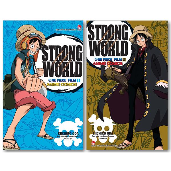Combo Anime Comics: One Piece Film Strong World - Tập 1 + Tập 2