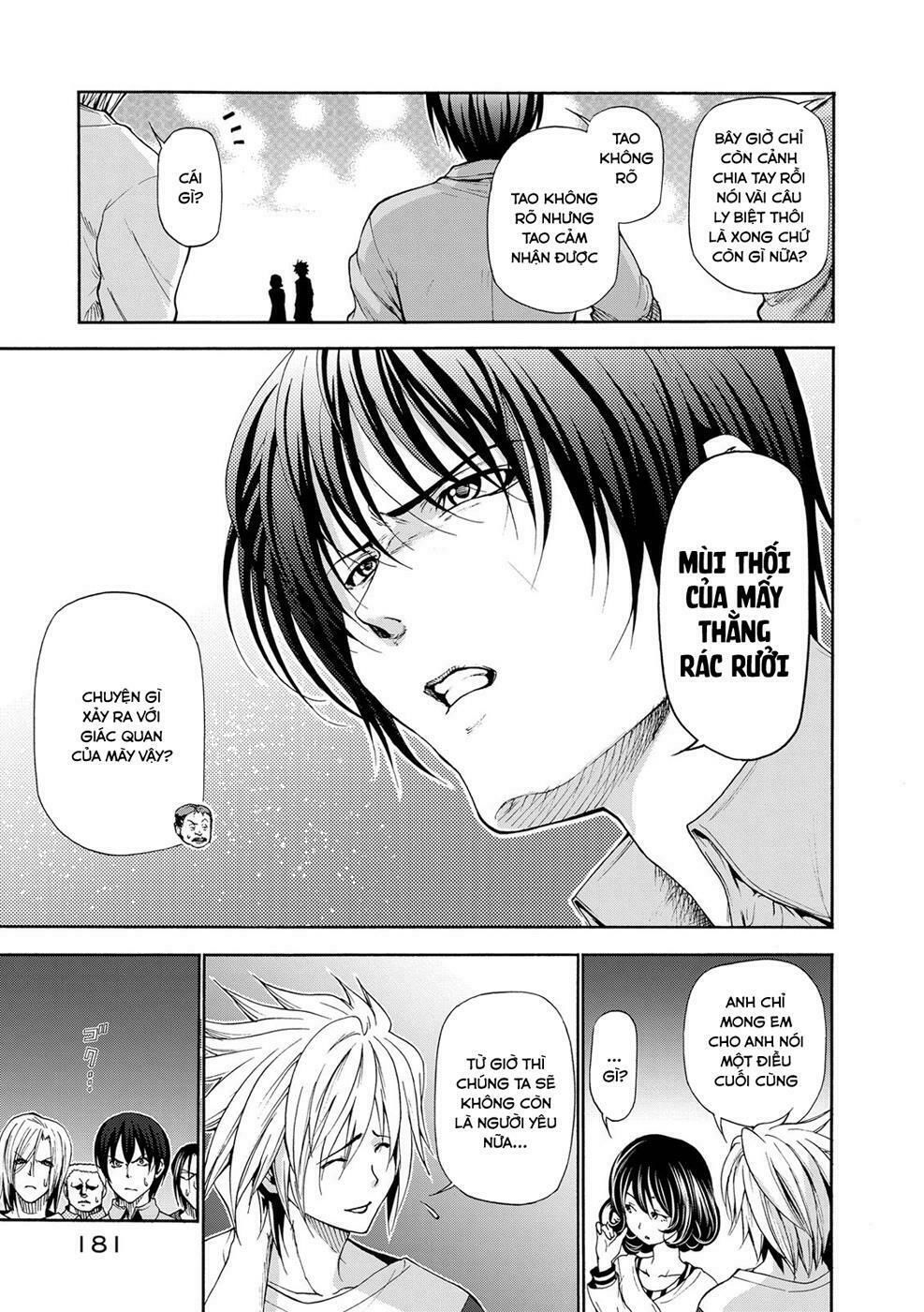 cô gái thích lặn - grand blue chapter 19.5 25