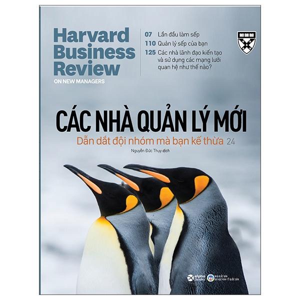 Sách HBR Onpoint : Các Nhà Quản Lý Mới (Tái Bản 2022) - Alphabooks - BẢN QUYỀN