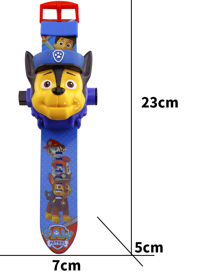 Đồng hồ điện tử chiếu 24 hình 3D Projector Watch Paw Patrol