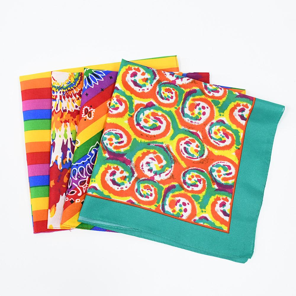 Hình ảnh Bộ sưu tập khăn bandana sắc màu dễ thương (54x54cm)