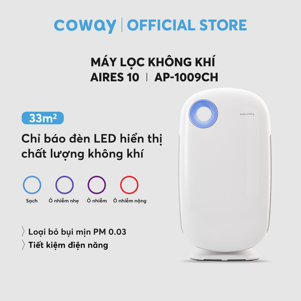 Máy lọc không khí Coway Aires AP-1009CH - Hàng chính hãng