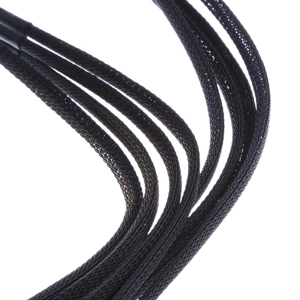 Computer PC 4-Pin Fan Power Cable Y 5 Way Splitter Lead Connector Adapter