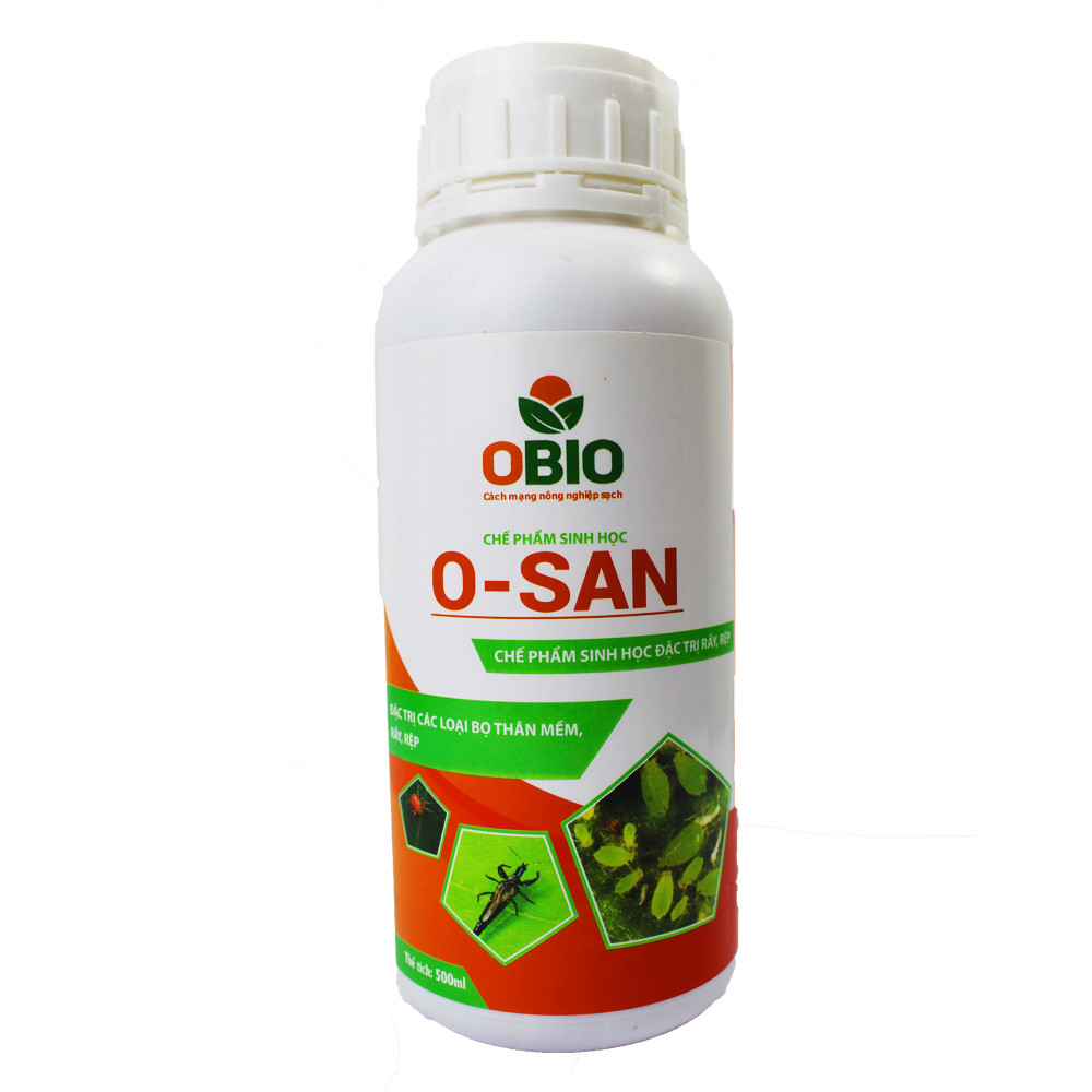 Chế Phẩm Sinh Học O-San Đặc Trị Các loại Bọ Thân Mềm, Rầy Rệt Chai 500ml