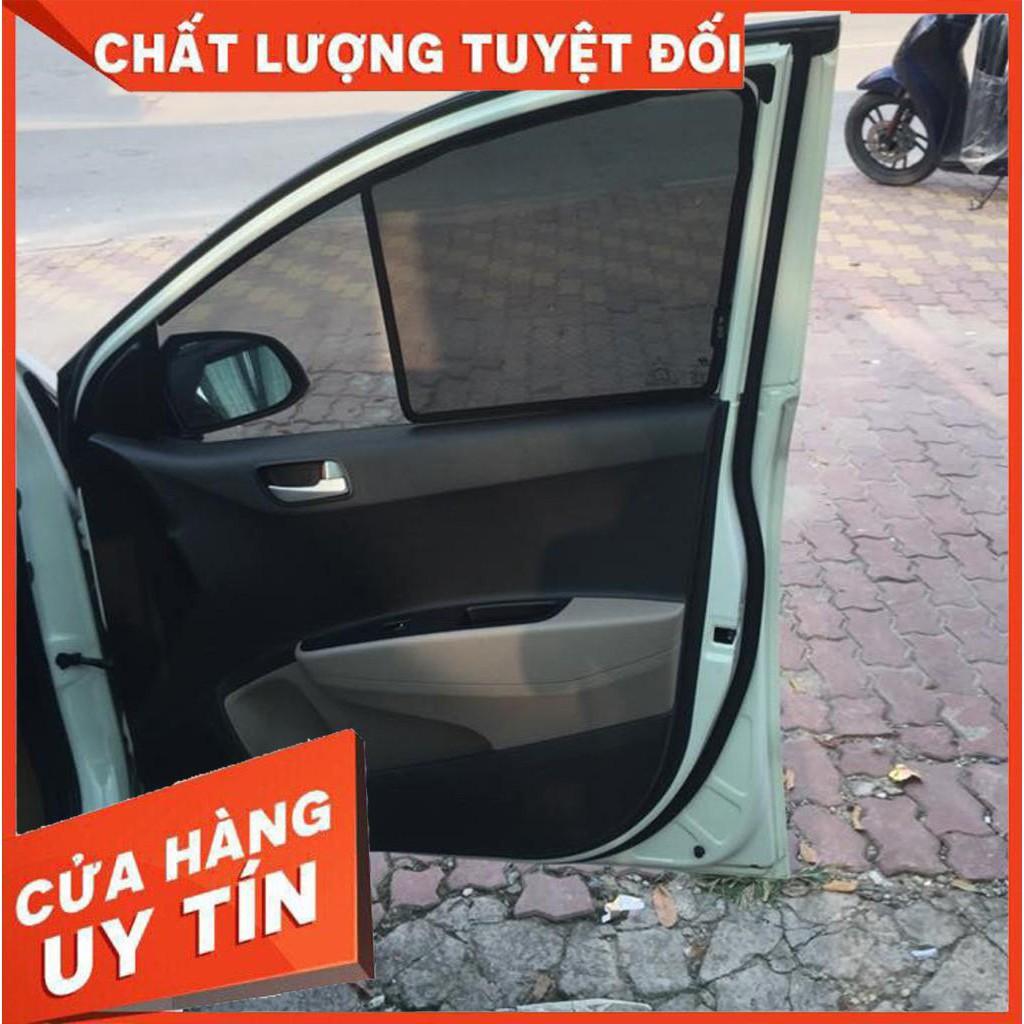 Grand i10. Bộ 4 rèm chắn nắng nam châm xe Grand i10 hatback