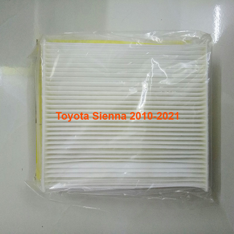 Lọc gió điều hòa cho xe Toyota Sienna 2010, 2011, 2012, 2013, 2014, 2015, 2016, 2017, 2018, 2019, 2020, 2021 87139-YZZ16 mã AC108-16