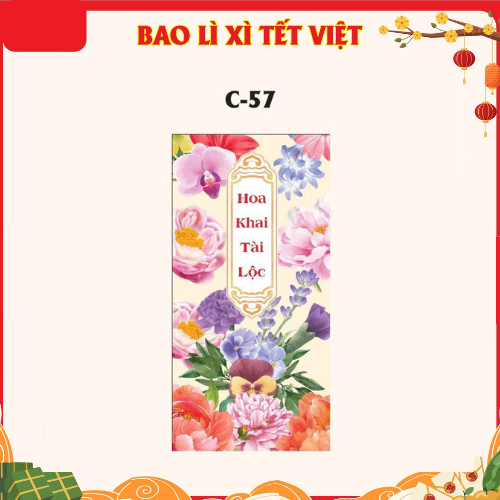 Bao Lì Xì 2023 Set 10 cái - C57