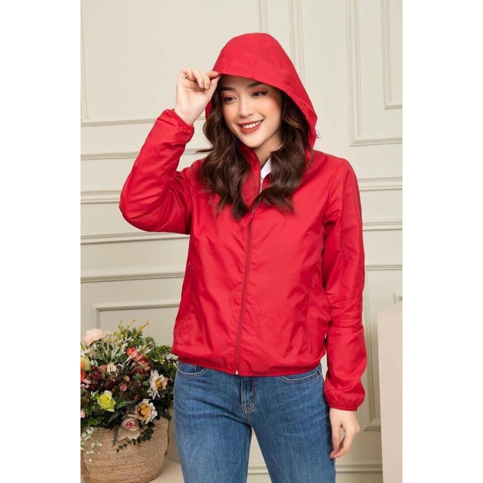 Áo gió 2 lớp , chống nước , chống gió