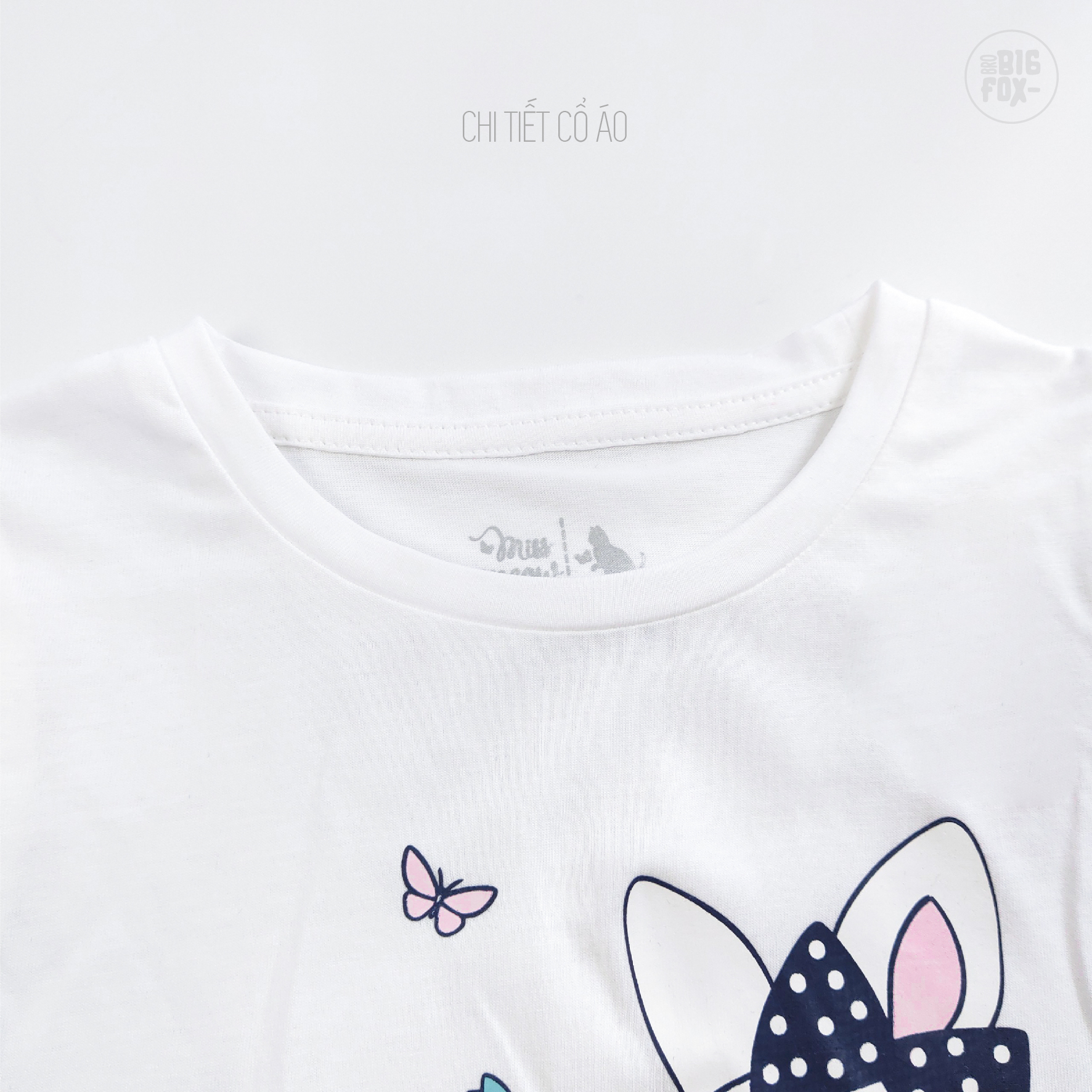 Bộ Bé Gái Miss Meow Bộ Cộc Tay Cho Bé Mùa Hè Chất Cotton In Hình Thỏ Pretty, Size 3,4,5,6,7,8,9,10,11 Tuổi