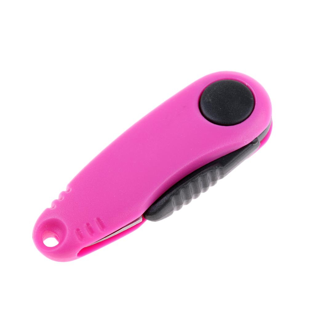 Folding Fishing Scissors Stainless Steel Line Braid String Cutter Snips