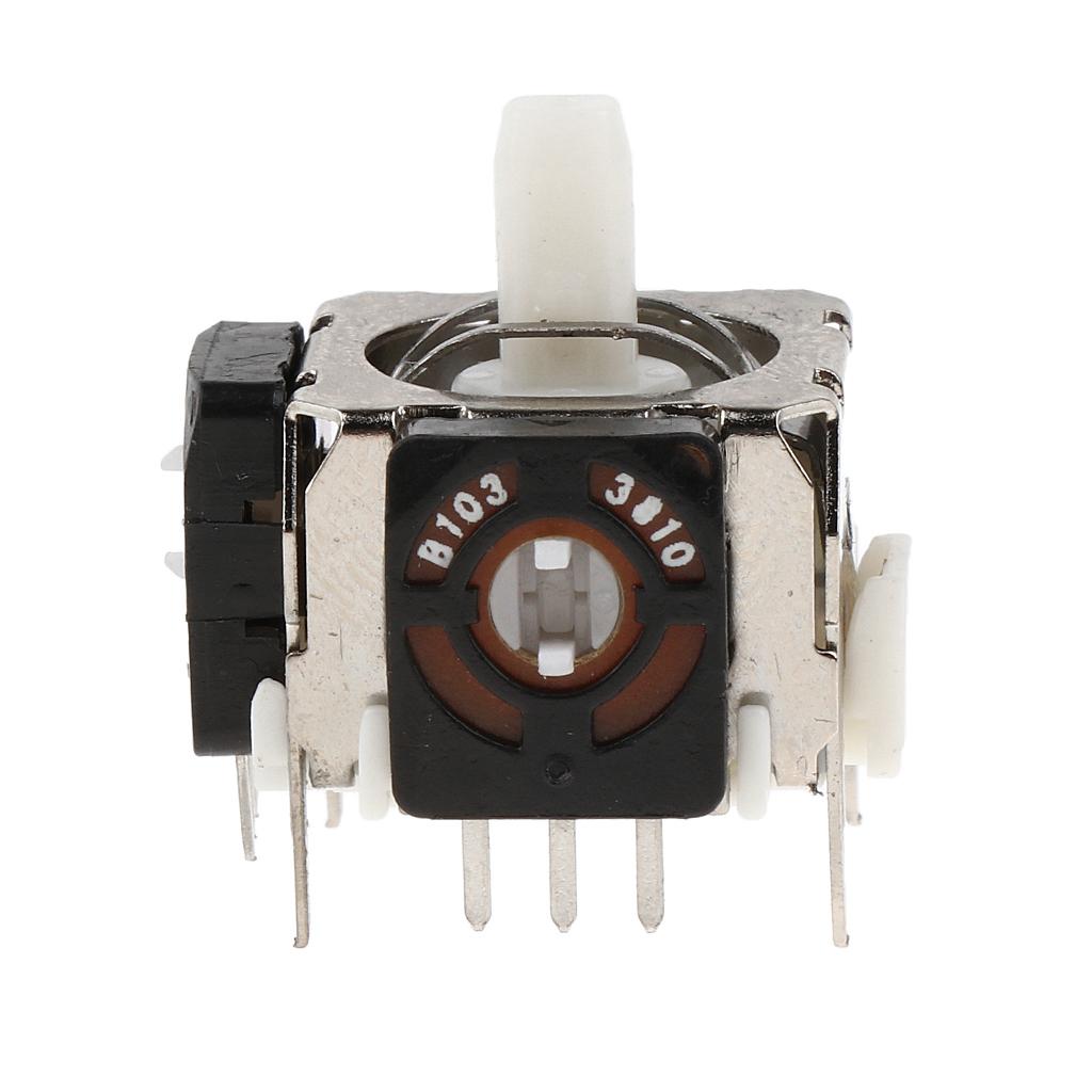 Analog Joystick Module 3D Thumbstick For Playstation 2 PS2 Controller Black