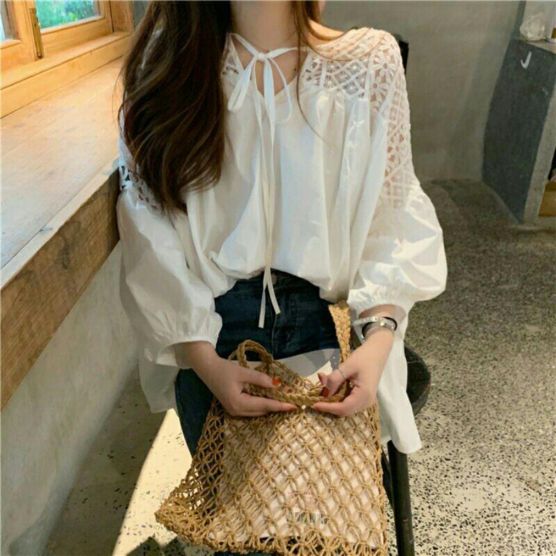 ÁO OVERSIZE ÁO SƠ MI TRẮNG BIG SIZE PHONG CÁCH SANG CHẢNH