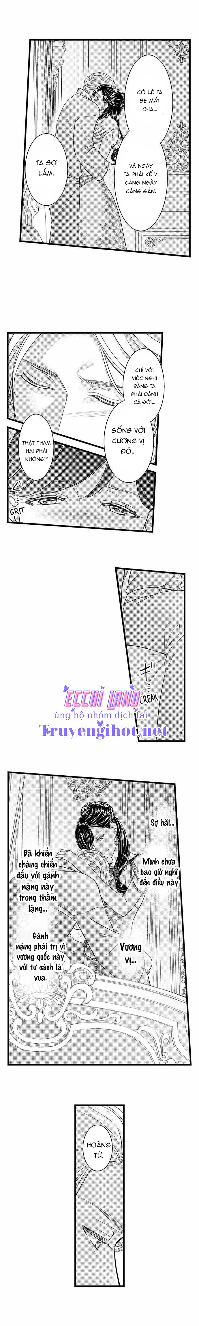chuyển sinh vào thế giới khác ~ nếu muốn trở thành nữ hoàng hãy tìm cách để được hoàng đế sủng ái vào ban đêm chapter 51.1 4