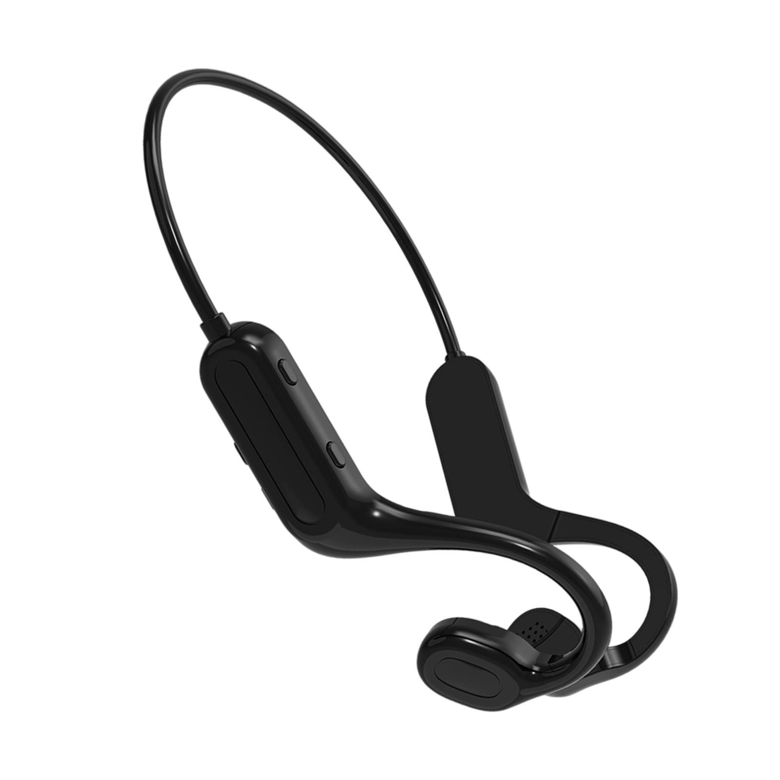 Q02 Conduction Headset with microphone rophone Ear Titanium