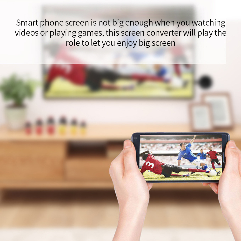 Bộ Chuyển Đổi Màn Hình Không Dây Dongle HD 1080p Hỗ Trợ AIRplay / MIRacast / DLNA Google Chrome