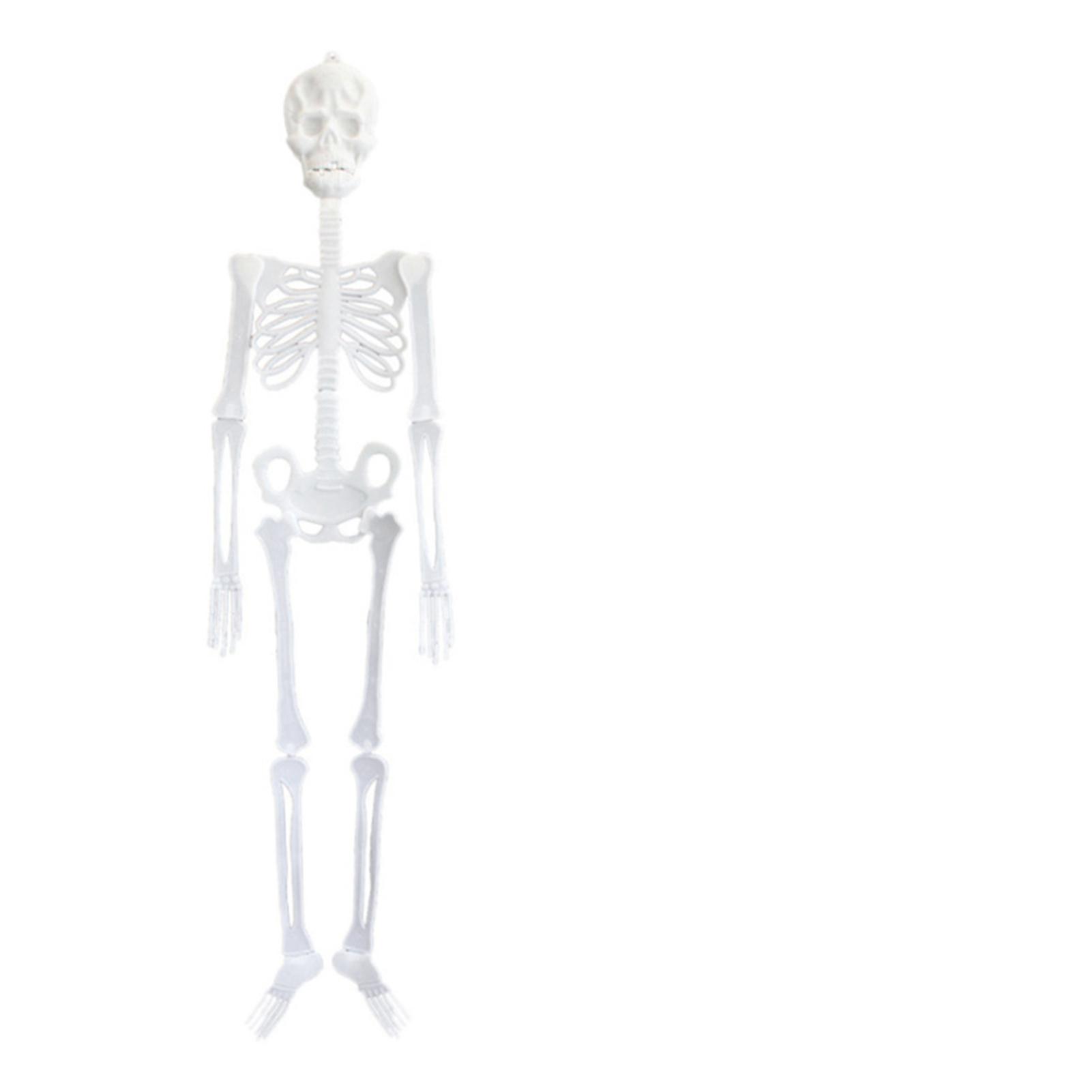 Set 2 Phụ Kiện Bộ Xương Có Đèn Phát Sáng Trang Trí Halloween