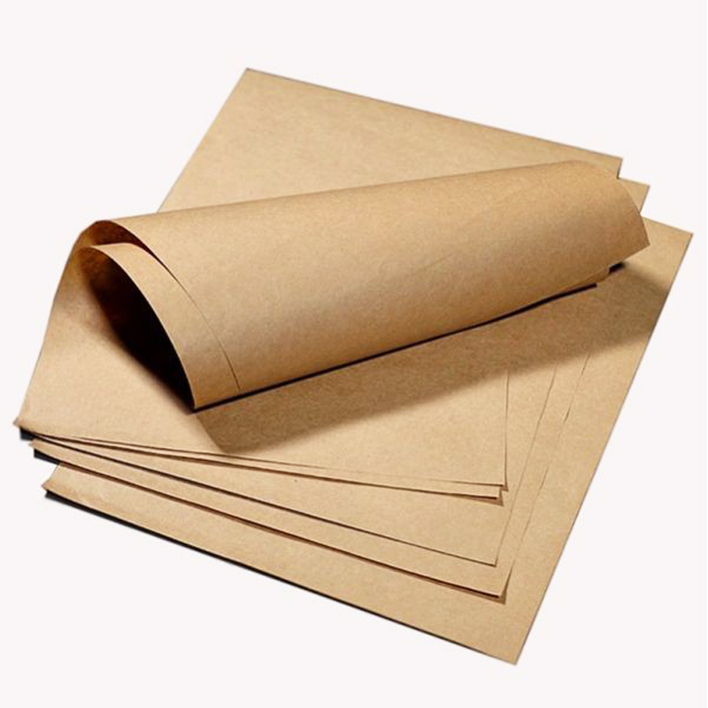 50 tờ giấy Kraft nâu (giấy xi măng) gói hàng 60x84 loại dày định lượng 120, chống thấm tốt