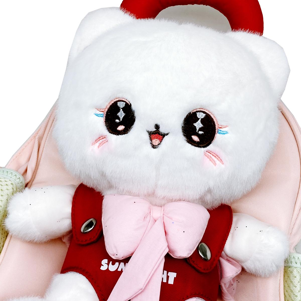 Ba Lô Mầm Non Mèo Con - Sun Eight 22316 - Màu Hồng