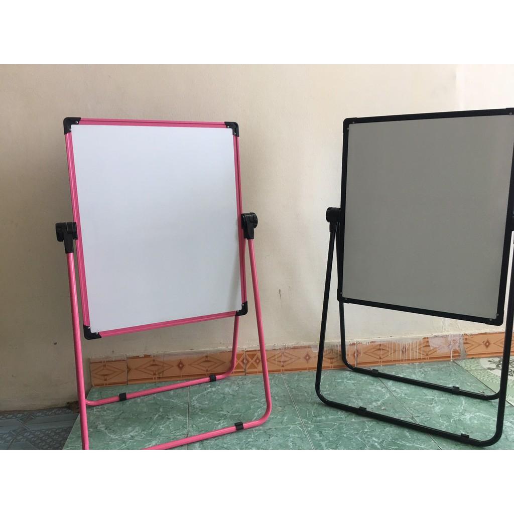 Bảng Vẽ Cho Bé, Bảng Flipchart 2 Mặt Xanh Và Trắng, Viết Bút Lông Và Phấn, Đồ Chơi Giáo Dục Thông Minh Cho Bé