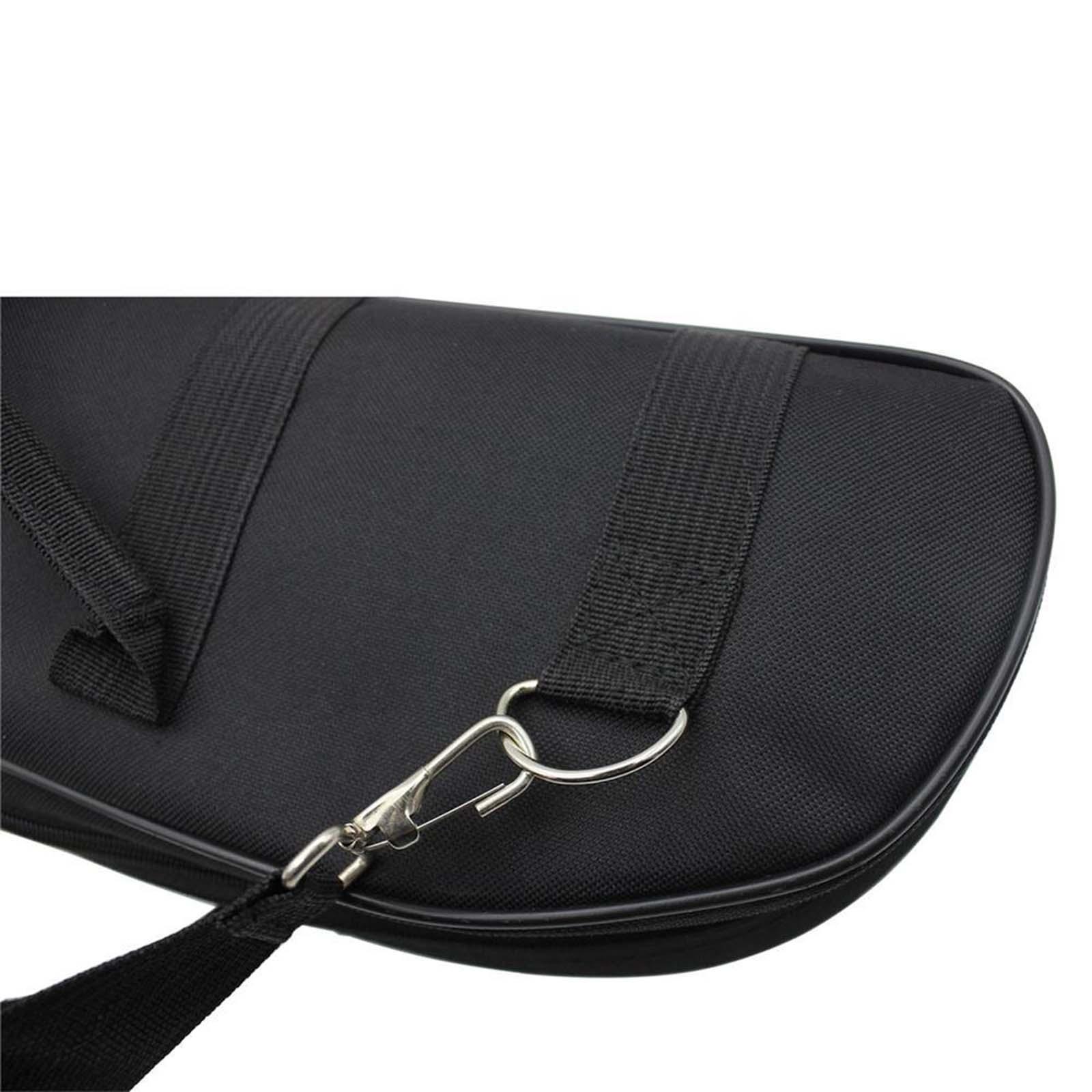 Travel Trumpet Carrying Case Protective Brass Instrument Professional Wear Resistant Black