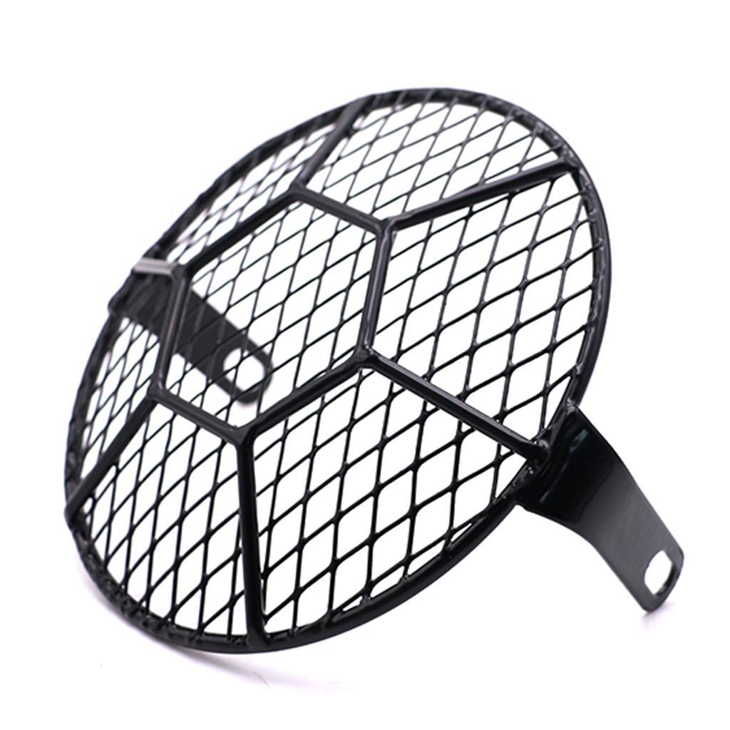 Motorcycle Football Grill Mesh Cover Headlight Protector For  CG125