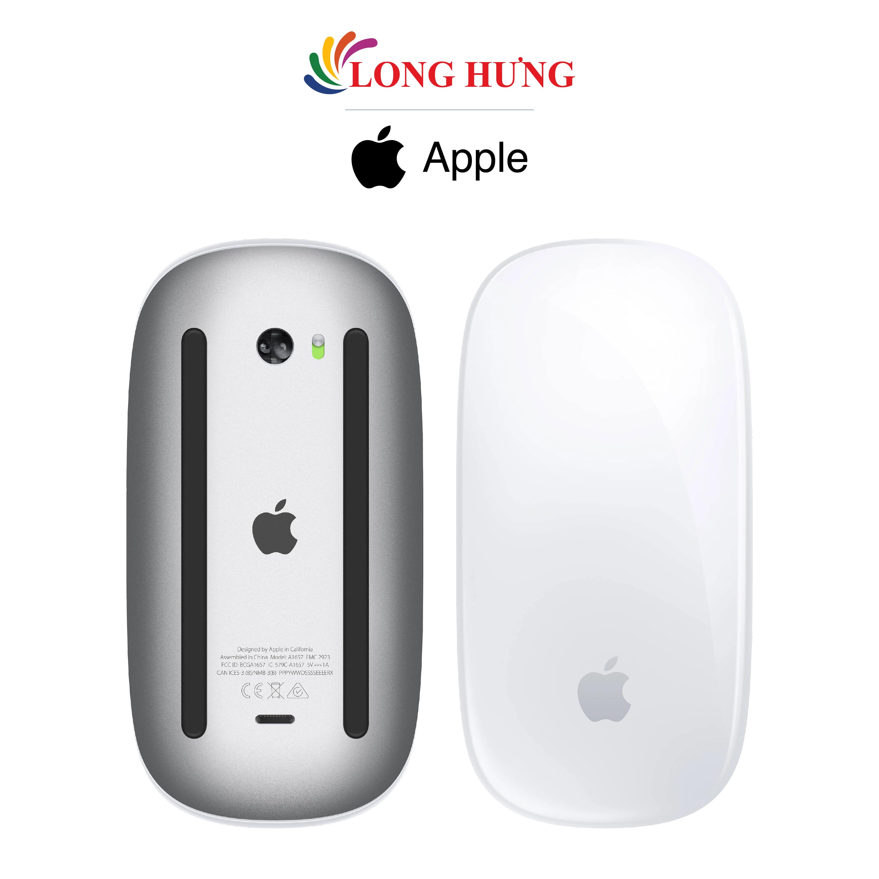 Chuột không dây Apple Magic Mouse 2021 MK2E3ZA/A - Hàng chính hãng