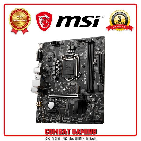 Bo Mạch Chủ MSI H510M PRO - Hàng Chính Hãng