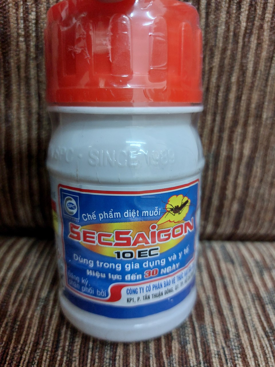 Thuốc diệt muỗi SECSAIGON 10EC chai 100ml