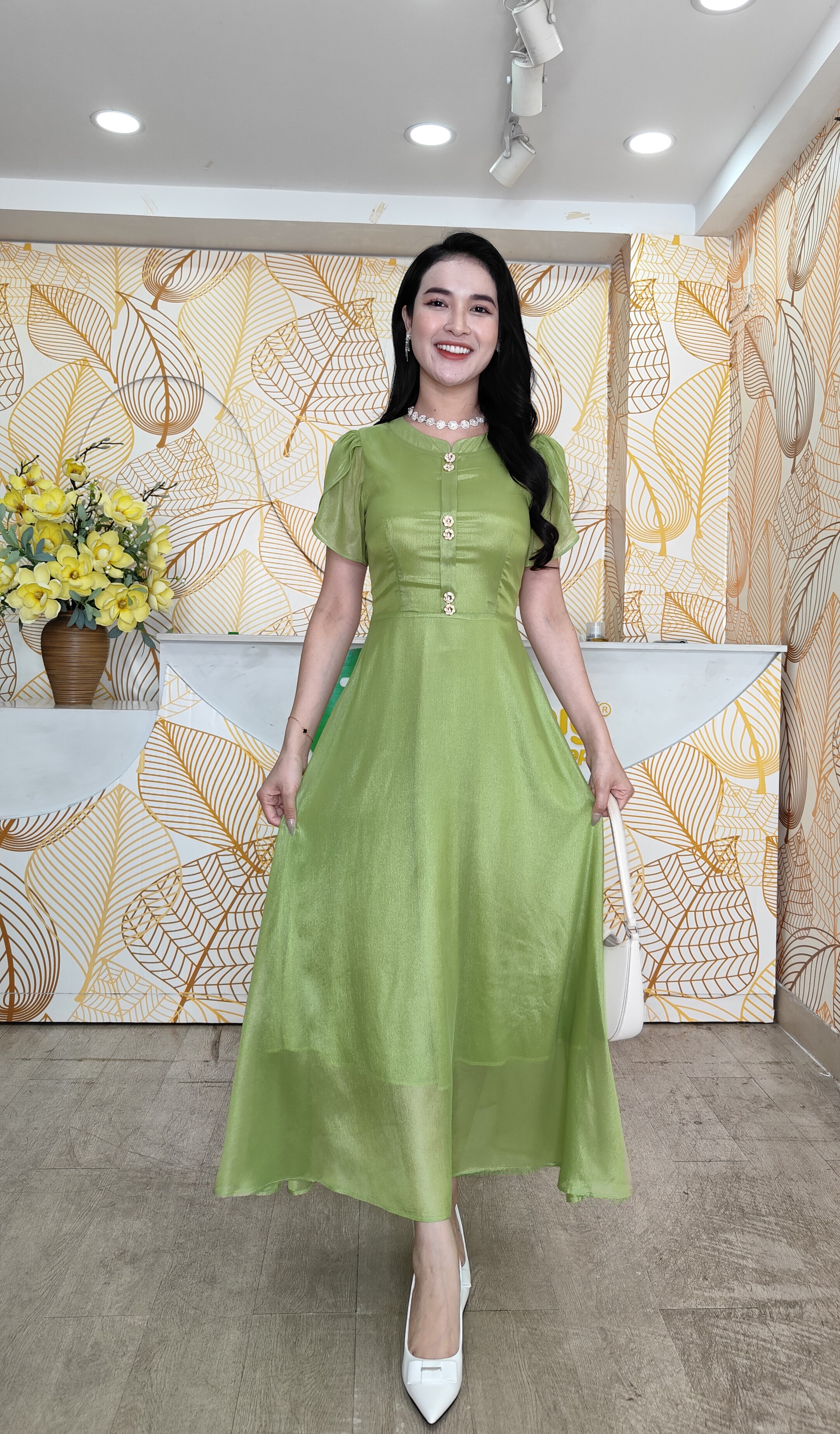 Đầm xòe - Y1666 - Thương hiệu Zonbig