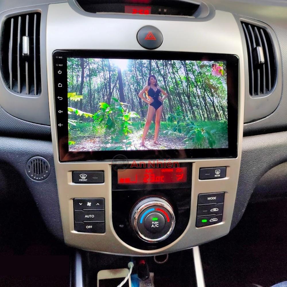 Màn Hình 9 inch Cho Xe CERATO/FORTE 2007-2014, Đầu DVD Android Tiếng Việt Kèm Mặt Dưỡng Giắc Zin CERATO/FORTE