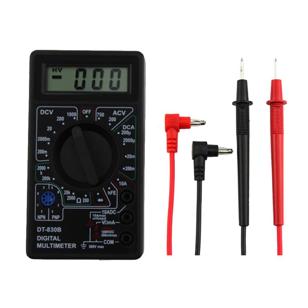 Digital Multimeter DT-830B Accurately Amp Volt Electricians Tools for Home
