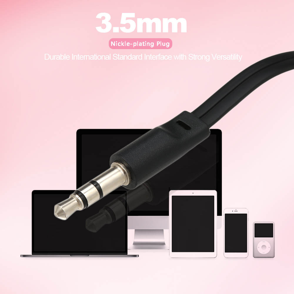 Tai Nghe Nhét Tai Có Dây 3,5mm Bằng Silicon Cách Ly Tiếng Ồn 115cm Dành Cho PC