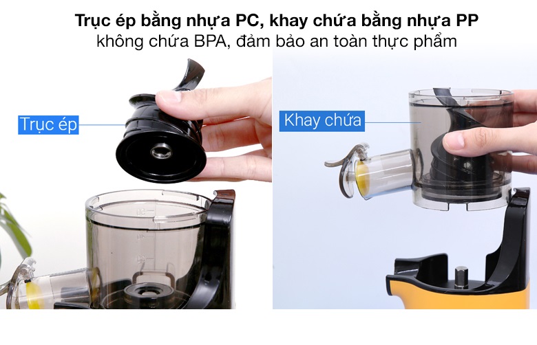 Máy Ép Chậm Hoa Quả Trái Cây JL-01 - Màu Ngẫu Nhiên - Hàng Chính Hãng