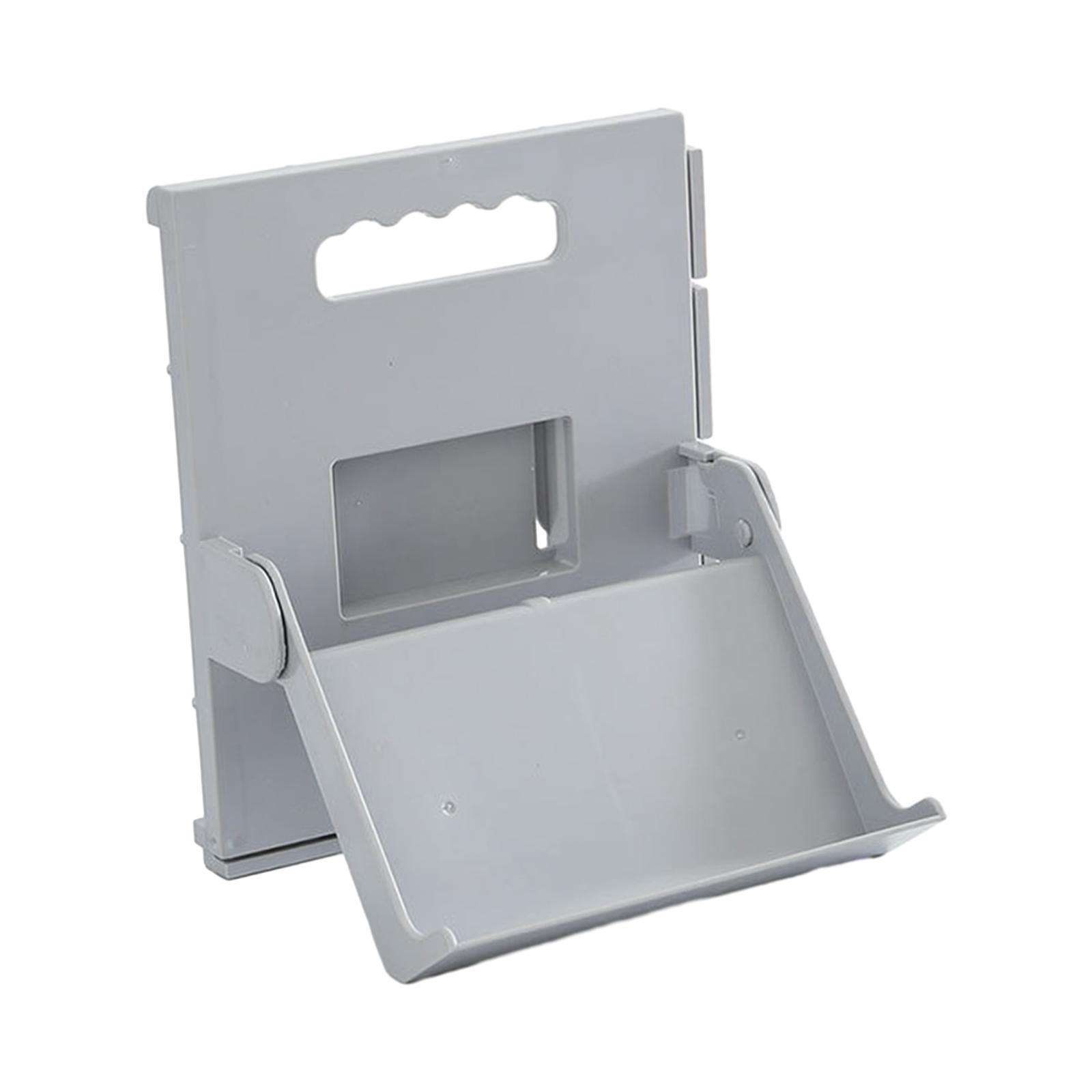 Shoe Storage Rack Shoe Organizer Wall Mount, Stackable Hanger Punch Free Narrow Shoe Shelf Folding Shoe Rack for Garage Door Bathroom Hallway