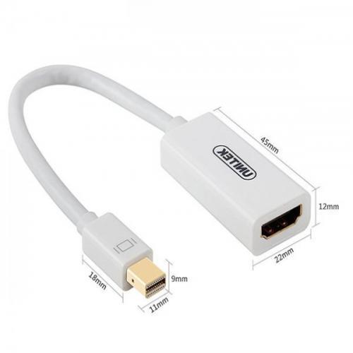 CÁP MINI DISPLAYPORT -> HDMI UNITEK (Y-6331) - HÀNG CHÍNH HÃNG