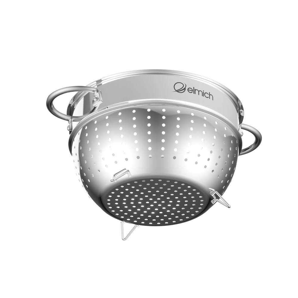 Xửng Hấp Đa Năng Inox 304 Elmich EL2550IN Size 22-26cm, Hàng Chính Hãng - JoyMall