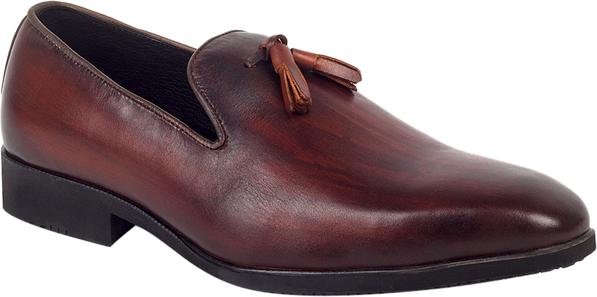 Giày Lười Nam Nhuộm Màu Patina Babiday GDN2150