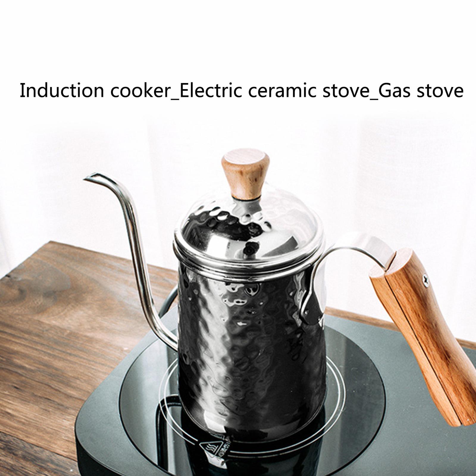 Stainless Steel Gooseneck Kettle Coffee Tea Pot Cafe Tool for Drip Coffee
