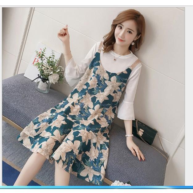 ĐẦM BẦU VÁY BẦU CÔNG SỞ YẾM BÔNG XANH
