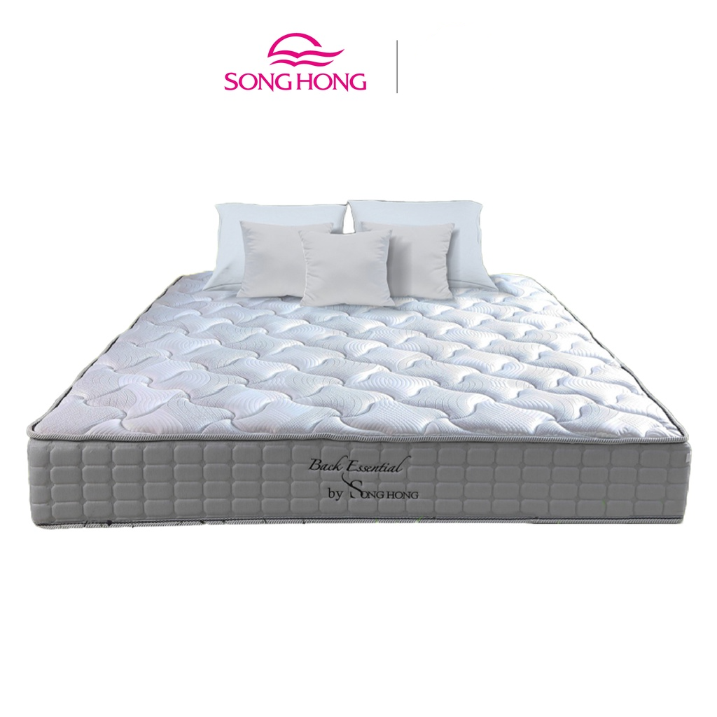 Đệm bông tinh khiết sông hồng cao cấp back essential