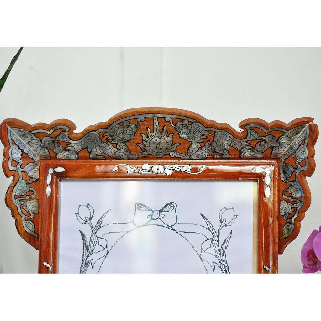 Khung Hình Thờ Gỗ Hương 30 x 40